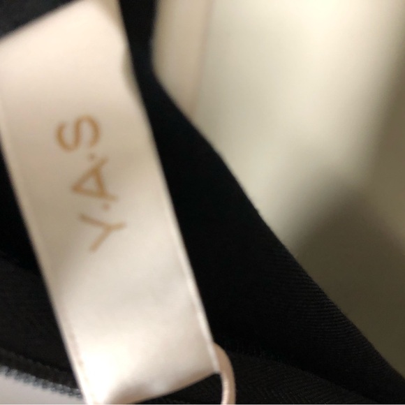 Y.A.S. ASOS Sleek Black Halterneck Jumpsuit in Stretch Viscose NWT M - Picture 2 of 7